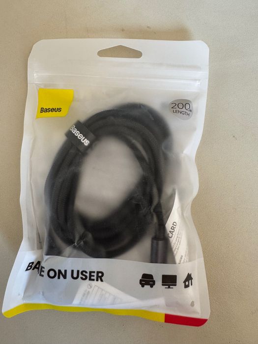 BASEUS Kabel Długi 2 metry Usb-C Usb-C  Fast charging NOWY