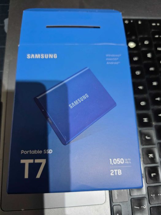 Samsung T7 SSD 2TB Novo + Garantia 3 Anos