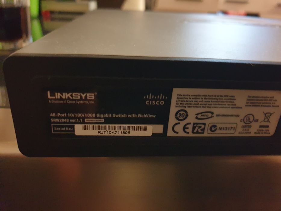 Linksys SRW2048 sprawny w 100% !
