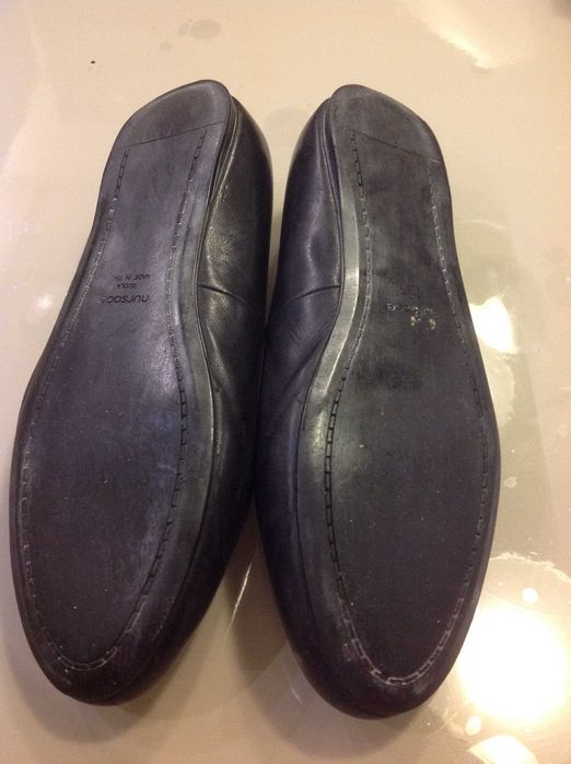Туфли лодочки, кожа, черные, NURSACE, р.40, пр-во Турция.