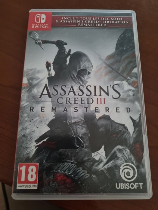 Nintendo switch assassin's creed 3 remastered