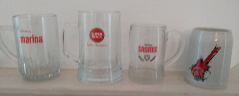 Canecas de Cerveja Portuguesa antigas