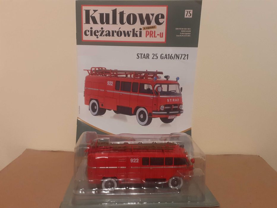 Miniature Camion STAR 25 GA16/N721, échelle 1/43, DeAgostini, Métal, Neuf