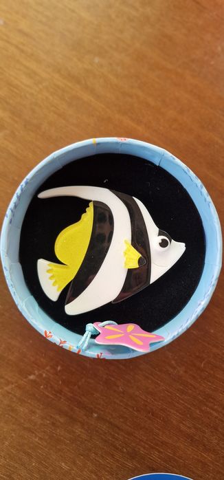 Broszka erstwilder ryba skalar bannerfish akrylowa