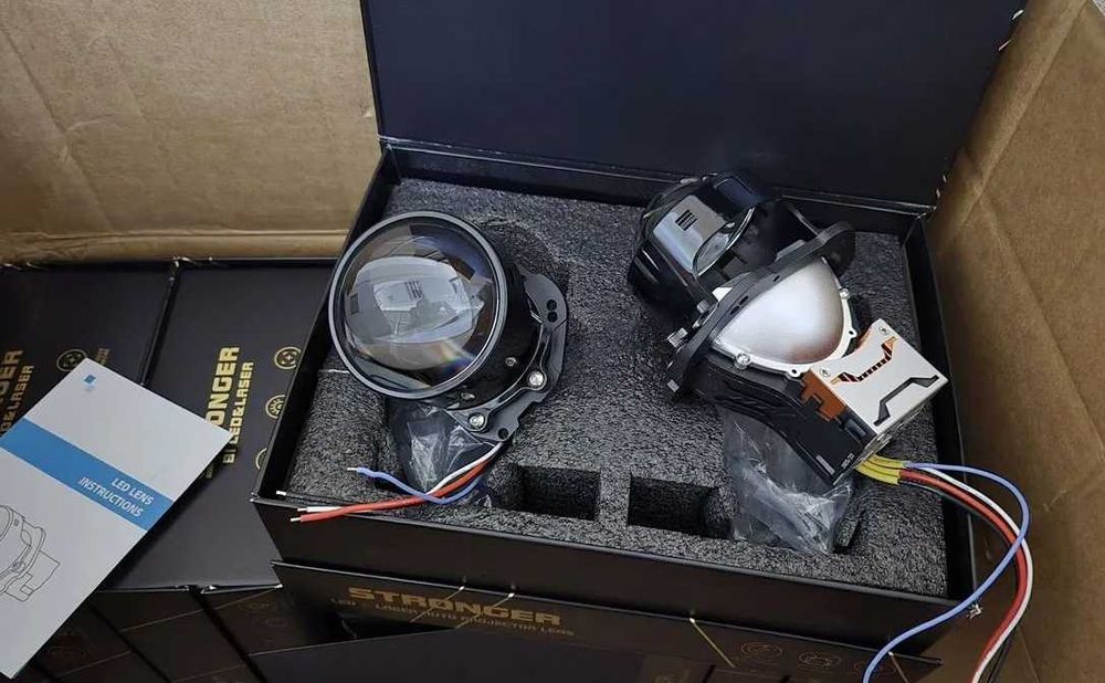 ‼️1200грн‼️ Bi Led линзы 2.5 дюйма AMS DriveX Galaxy Hella 3r Aozoom Sho-Me