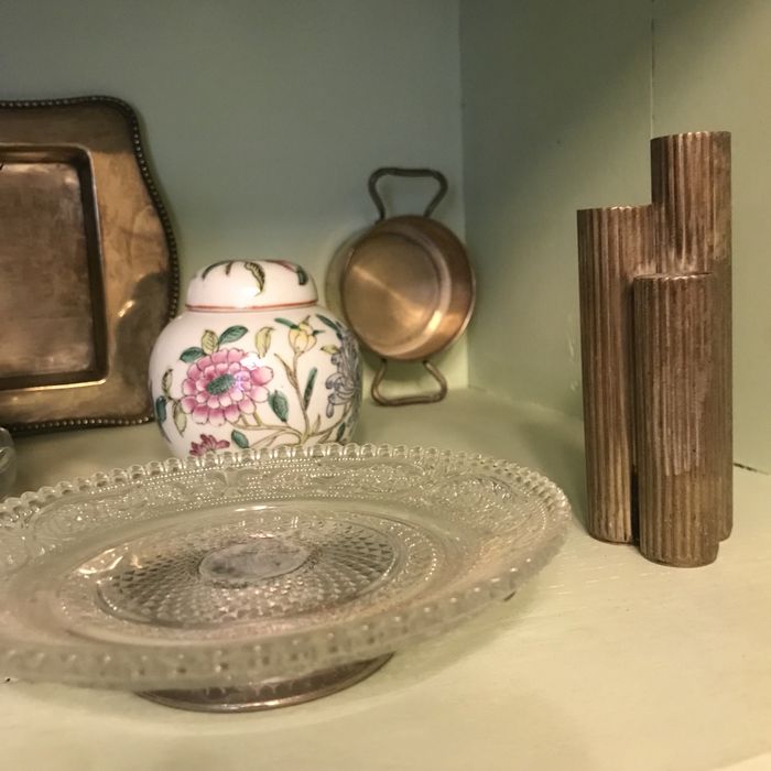 Caixas de musica, Castiçal em metal e outros