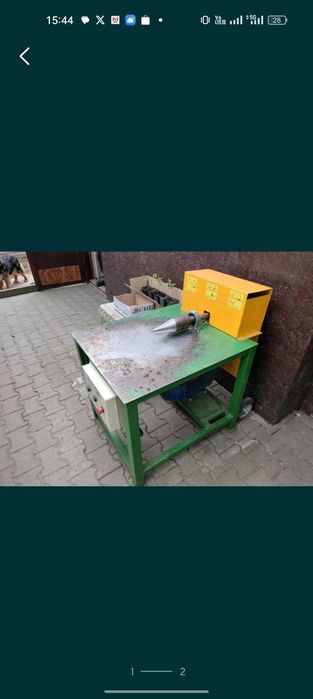 Łupiarka świdrowa do łupania drewna transport pod dom