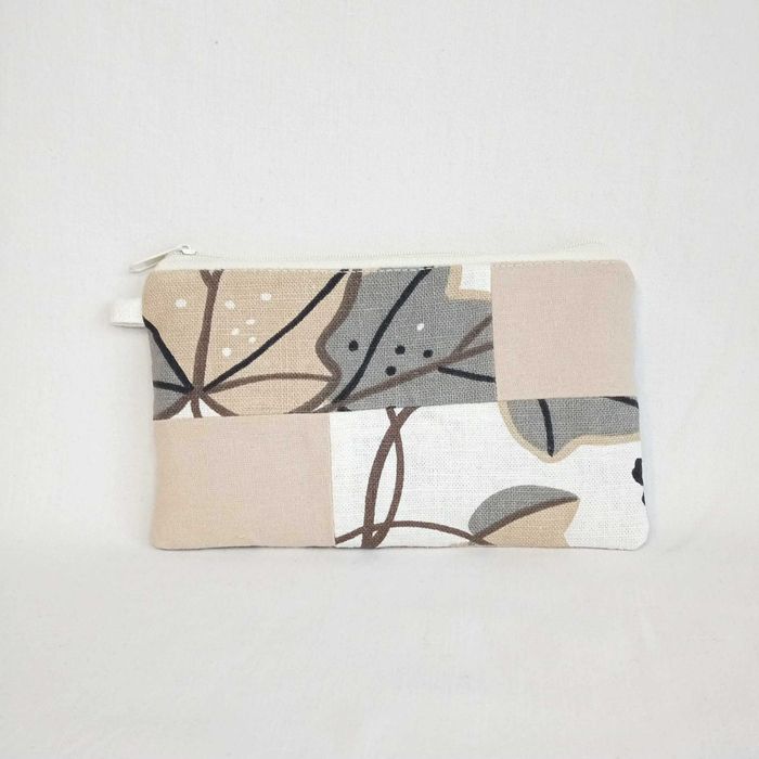 Mała kosmetyczka, etui rękodzieło handmade patchwork