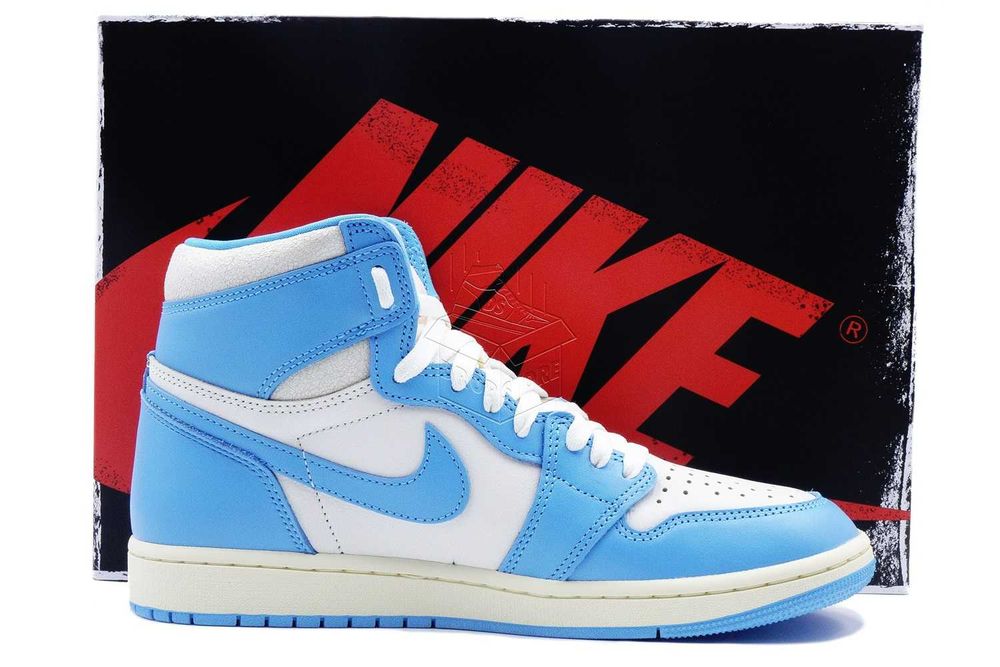Nike AIR JORDAN 1 High OG UNC Reimagined – Buty | DZ5485–402