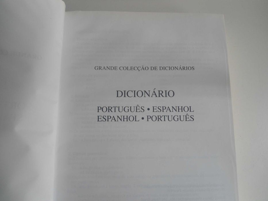Dicionário Português-Espanhol e Espanhol-Português