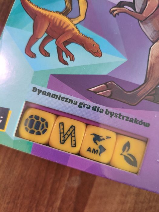 Albi kostki bystrzaka Dinozaury