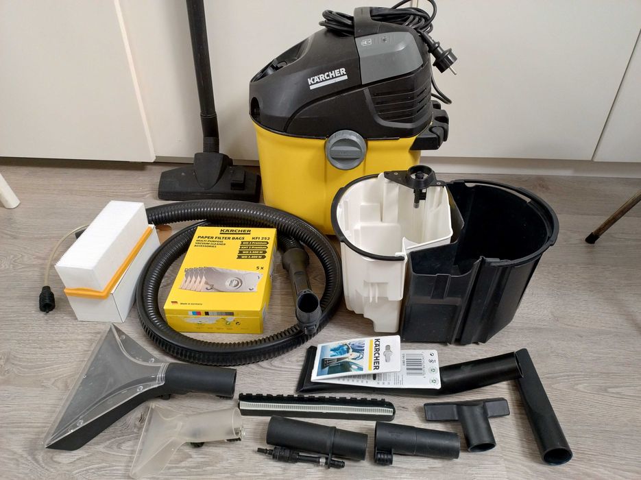 Odkurzacz piorący Karcher SE 5.100 - duży zestaw