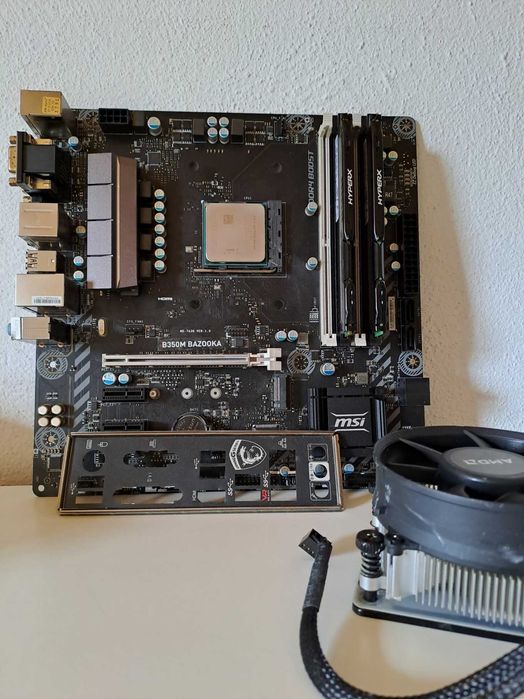 Bundle AMD A6-9500 / Motherboard MSI B350M Bazooka AM4 / 8GB DDR4 HyperX Fury 2133 MT