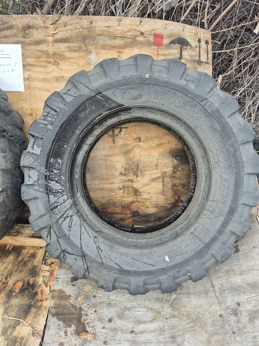 Шины 10.00-20 на экскаватор JCB, CAT, Doosan, Volvo