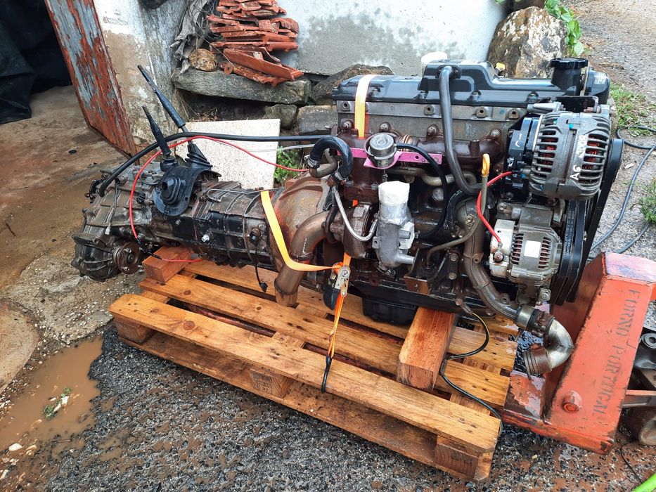Motor kzt e caixa runner