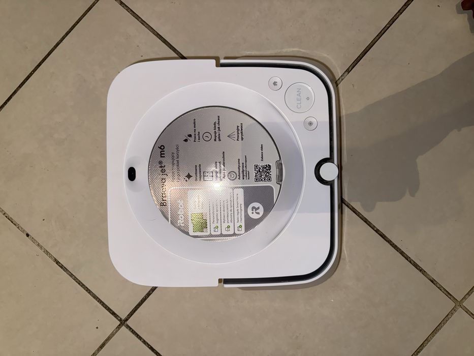 iRobot Braava Jet M6 + stacja dokująca + pudełko | stan jak nowy