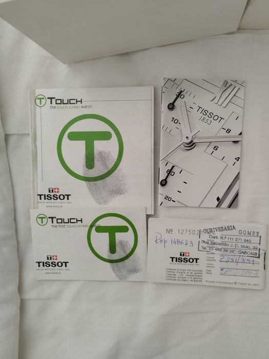 Tissot T Touch em bom estado