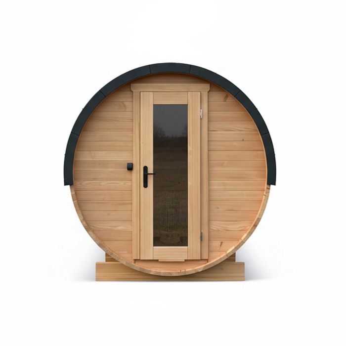 Sauna ogrodowa beczka drewniana sauna rozmiar XL 1