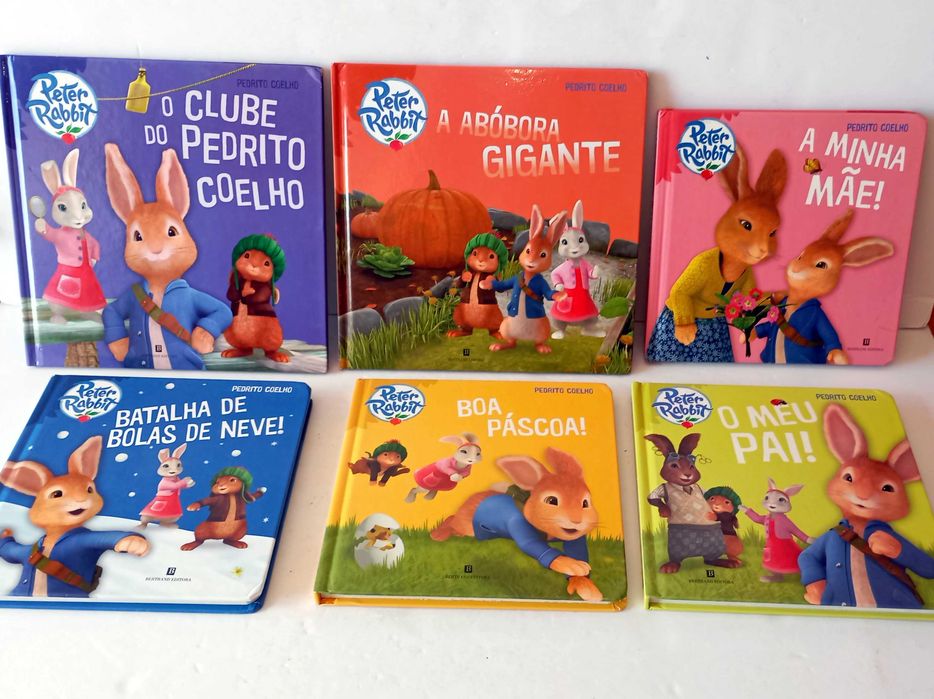 Livros da Coleção Pedrito Coelho