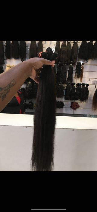 Cabelo natural para extensão