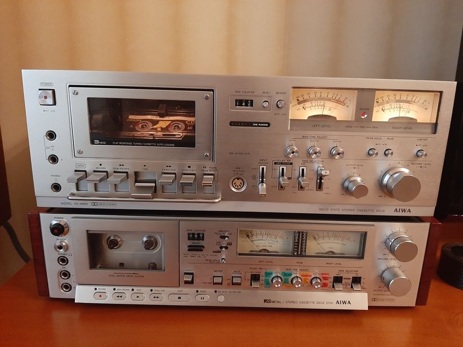 Tape Deck ÁIWA AD  6700   e   AD 6800