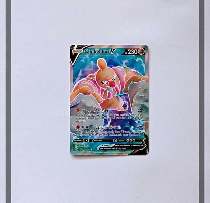 Conkeldurr V 073/078 PGO Pokemon ENG-NM