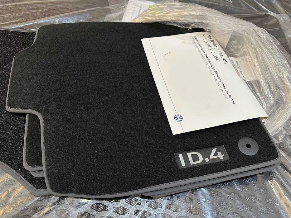 ID4 ID3 ID.4 ID7 Коврики оригинал! багажник оригінал текстильні