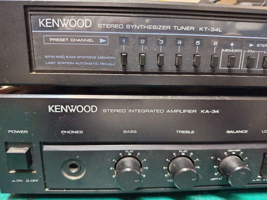 Wzmacniacz Kenwood KA34+Tuner 34L