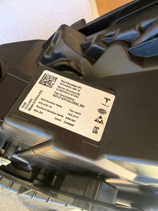 Продам Фари Tesla Y Tesla Model 3 матрица,линза новые