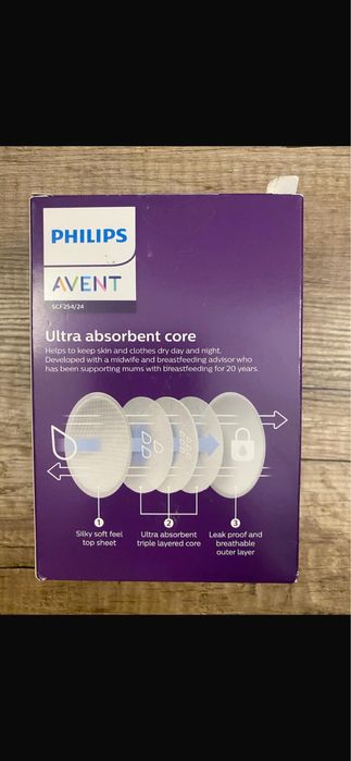 Продам вкладки для бюстгальтера Philips AVENT 24 шт. (SCF254/24)