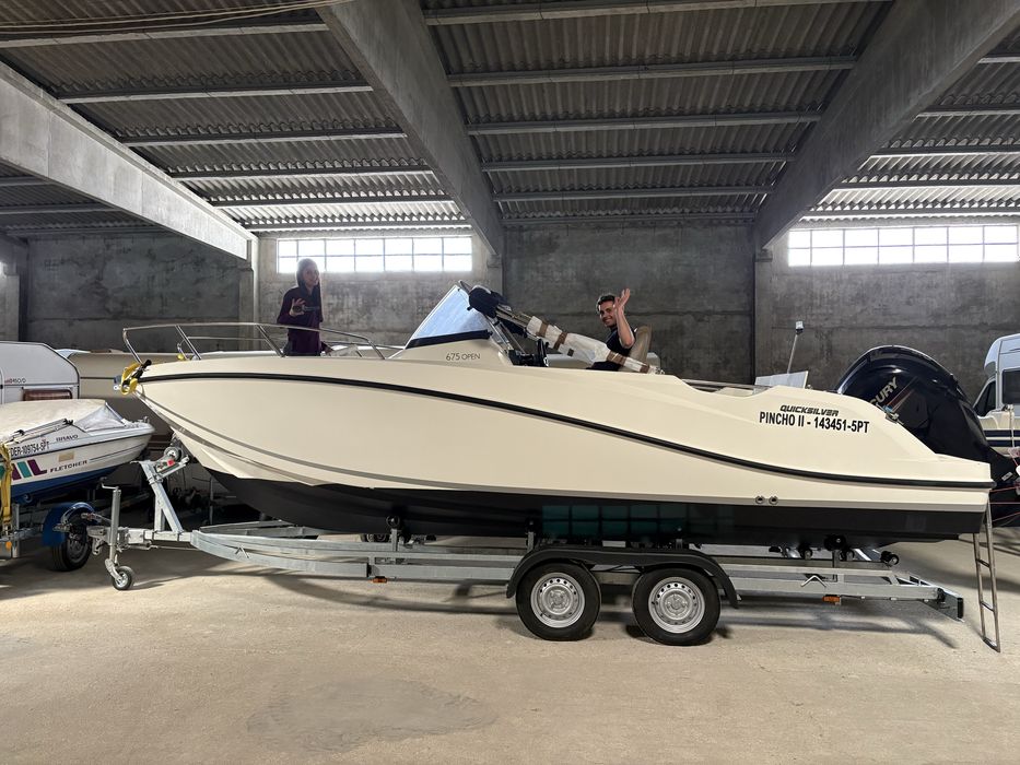 Vendo Quicksilver open 6,75m 150cv