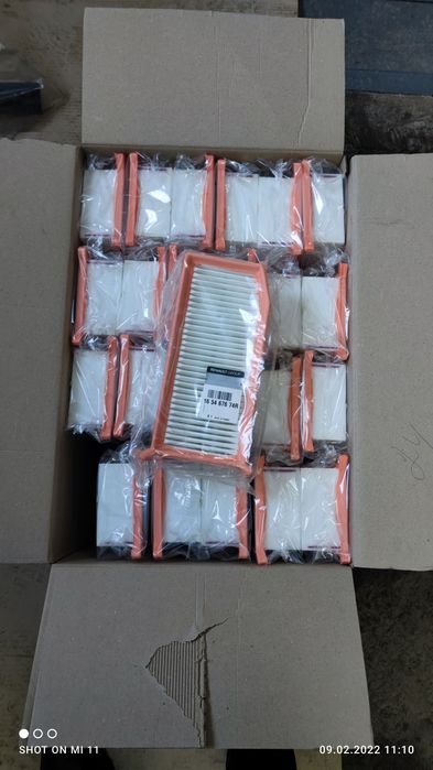 Фильтра воздушный Рено Логан, Сандеро, Clio, Dokker Duster 1.2-1.5 dci