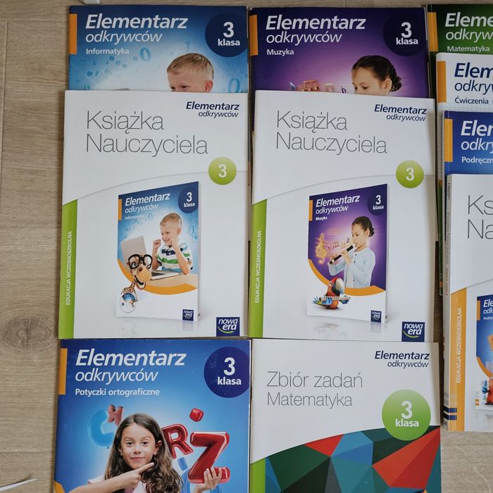 Elementarz odkrywcow podrecznik cwiczenia klasa 1 2 3 ksiazka nauczyci