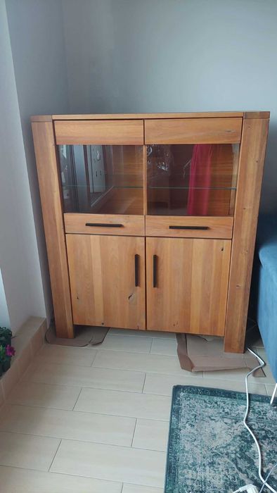 Kredens CUBIC z litego drewna - firma beds