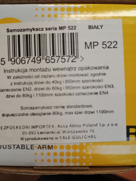 Samozamykacz do drzwi MP522