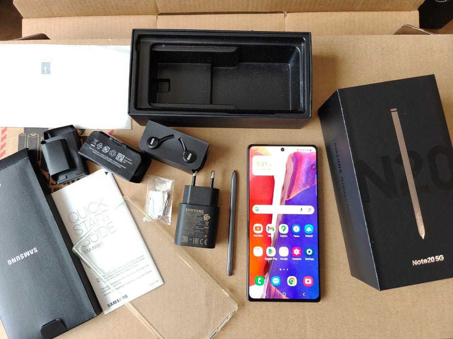 Samsung Galaxy Note 20 Gray, 8/128Gb, Версия США на Snapdragon 865