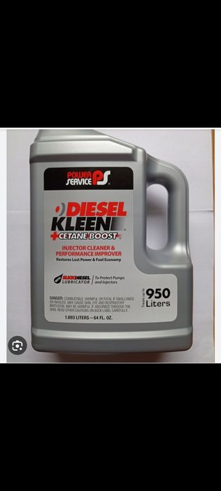 Power service.Diesel kleen+cetaeboost.Присадка промивка форсунок.