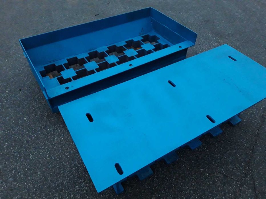 Forma para Maquina Blocos HCF9 Pavês Cruz