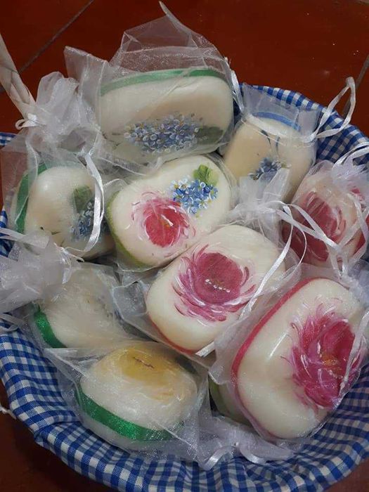 Hand-painted soap