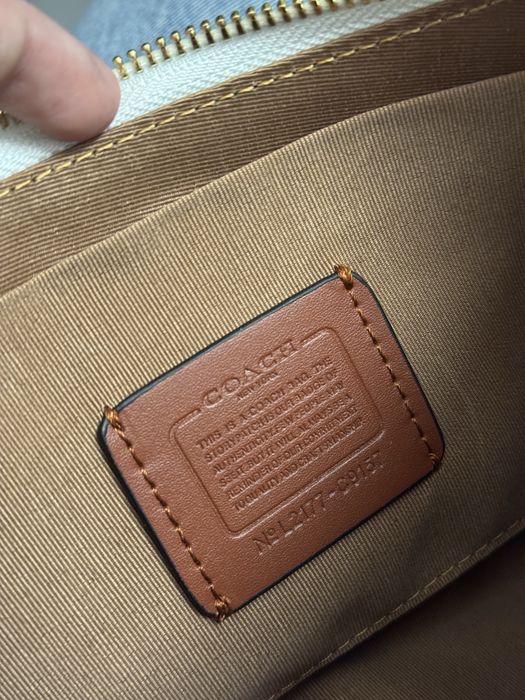 Coach torebka biała