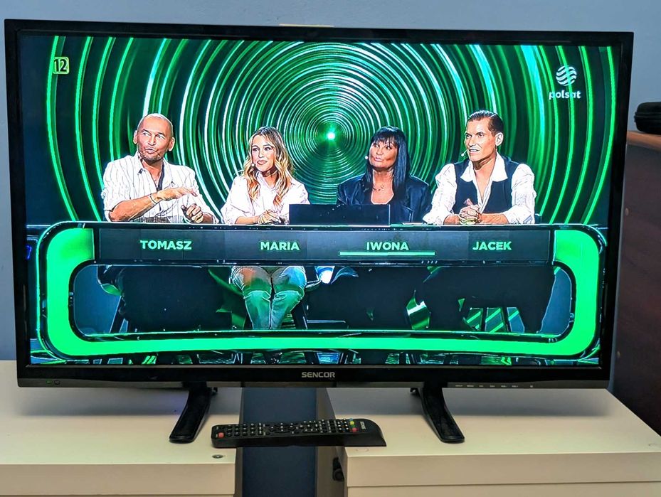 Telewizor Sencor 32 cale LED SLE 3214M4 3xHDMI USB 50W SCART EURO