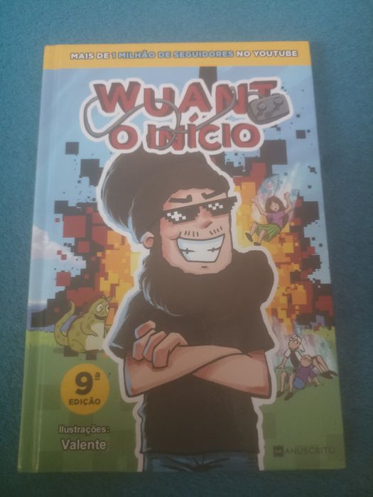 Livro "Wuant: O início" em ótimo estado