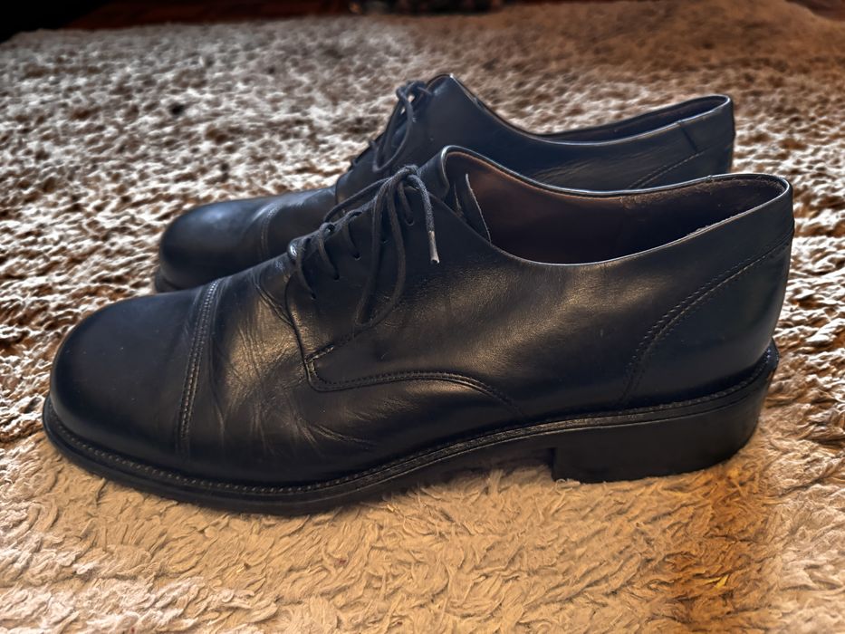 Buty męskie Gino Rossi mokasyny skórzane jak nowe roz.47