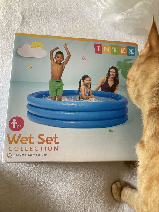 Piscina intex pequena 1.47m x 33cm