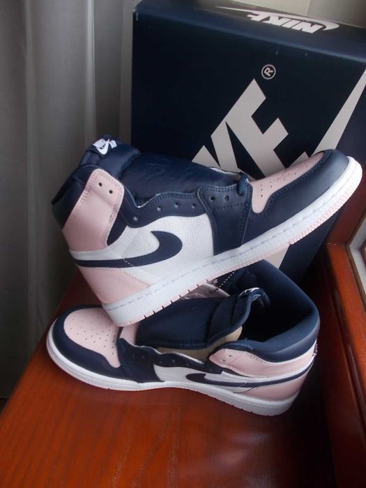 (40,5) Nike JORDAN 1 High Atmosphere DD9335,-641 Jordan 1 Bubble Gum