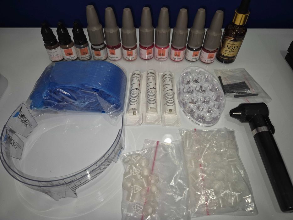 Zestaw do makijażu permanentnego  | PMU | komplet szkoleniowy