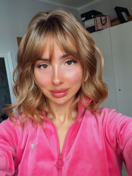 Włosy peruka krótkie fale miodowy ciepły brąz blond bob nowa premium