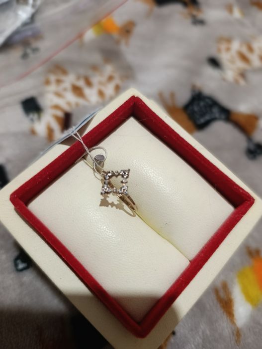 Серебряные кольца в позолоте