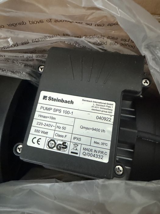 Steinbach SPS 100-1 pompa filtrująca do basenu 9400l/h 10m 550watt