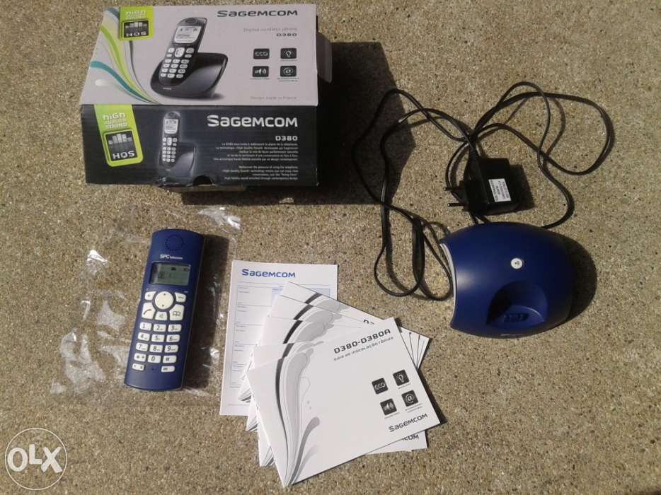 Telefone sem fios Sagemcom D380